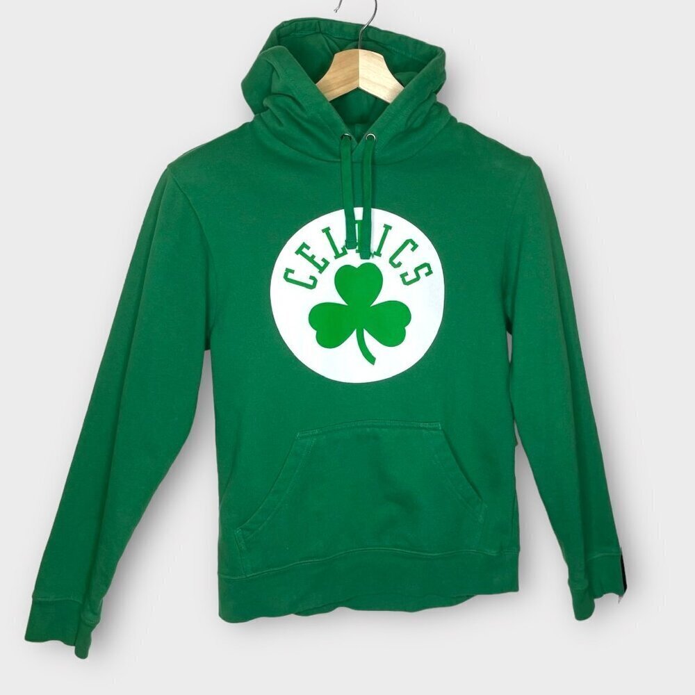 Boston Celtics NBA Tag Hoodie with Kangaroo Pocket Size S